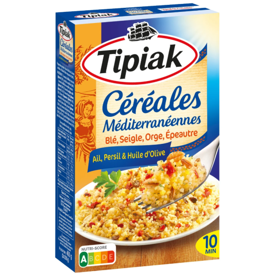 CEREALES MEDITERRANEENNES TIPIAK  400G