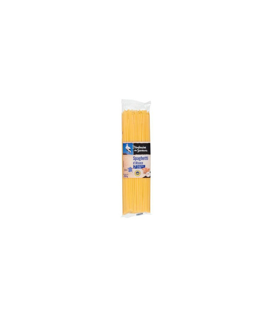 SPAGHETTI D'ALSACE ITINERAIRES DES SAVEURS 250G SPAGHETTI D'ALSACE ITINERAIRES DES SAVEURS 250G