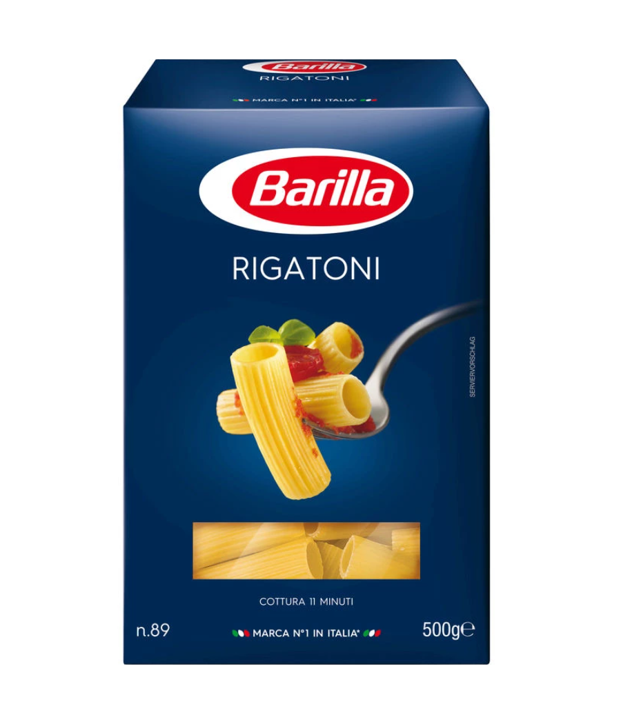 PATES RIGATONI BARILLA 500G PATES RIGATONI BARILLA 500G