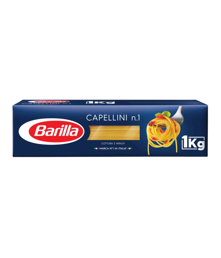 PATES CAPELLINI  BARILLA  1 KG PATES CAPELLINI  BARILLA  1 KG