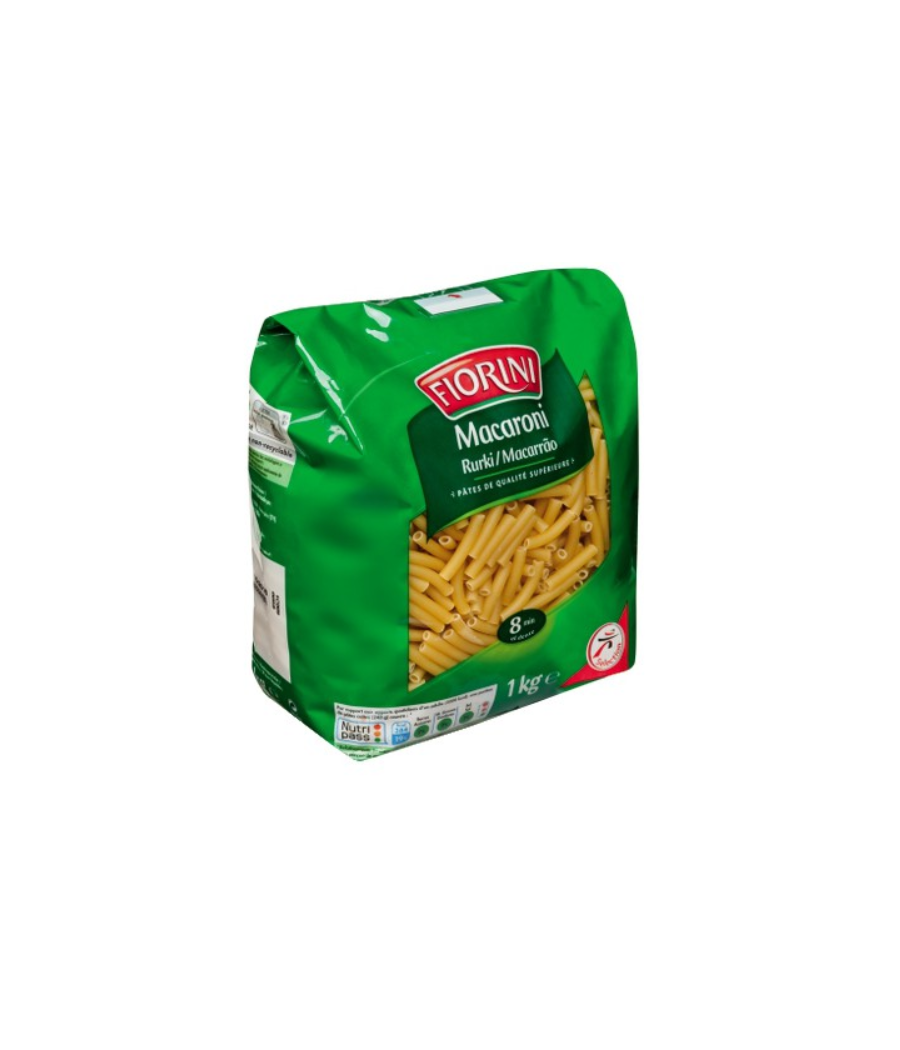 PATES MACARONI FIORINI  1KG PATES MACARONI FIORINI  1KG