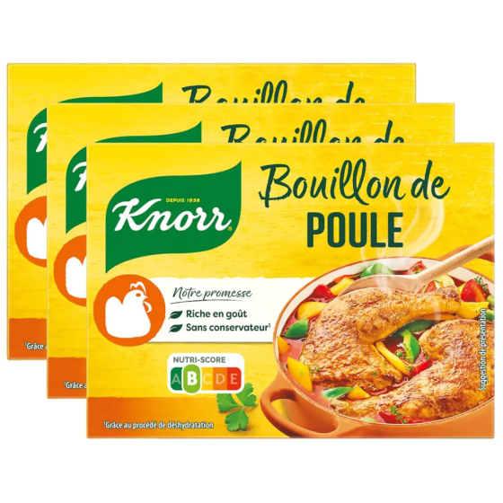 BOUILLON KNORR DE POULE 150G