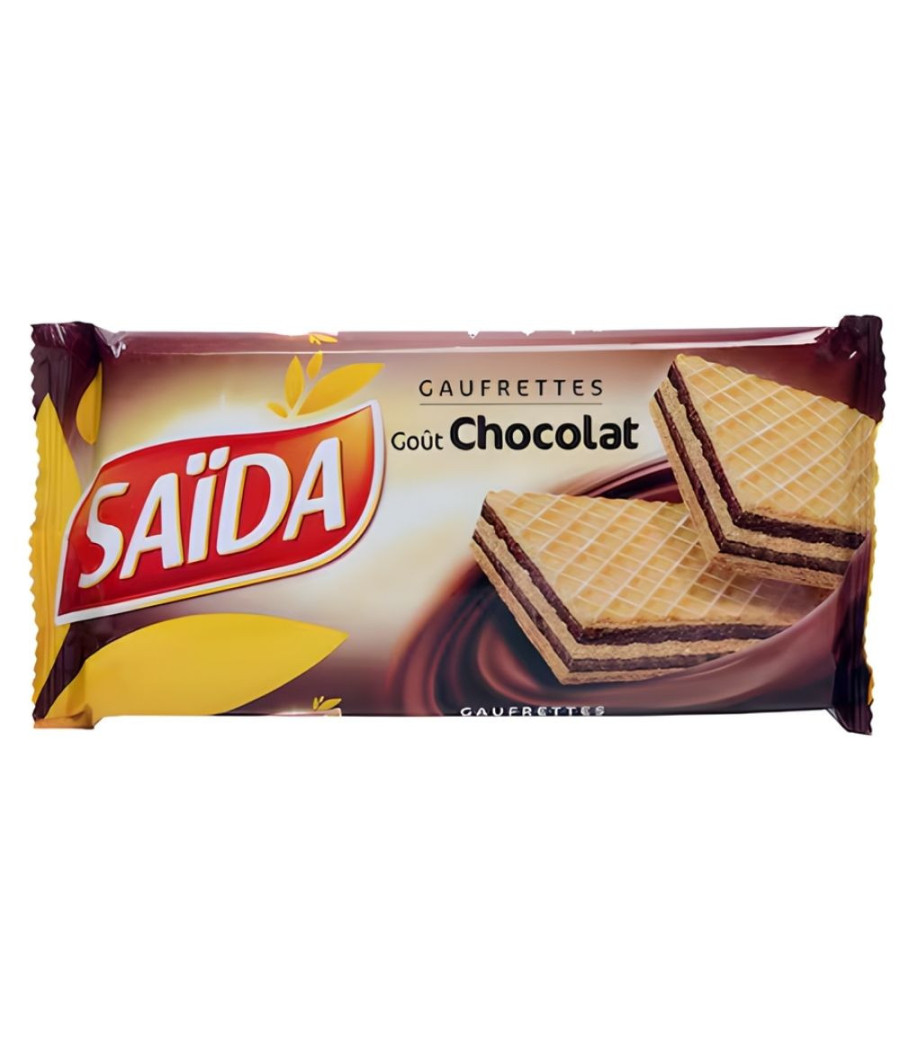 GAUFRETTES GOUT CHOCOLAT SAIDA 100G GAUFRETTES GOUT CHOCOLAT SAIDA 100G