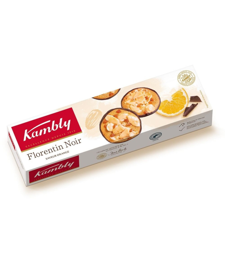 FLORENTIN NOIR ORANGE  KAMBLY 100G FLORENTIN NOIR ORANGE  KAMBLY 100G