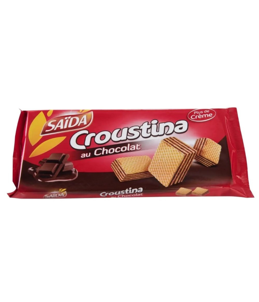 CROUSTINA AU CHOCOLAT SAIDA 200G CROUSTINA AU CHOCOLAT SAIDA 200G