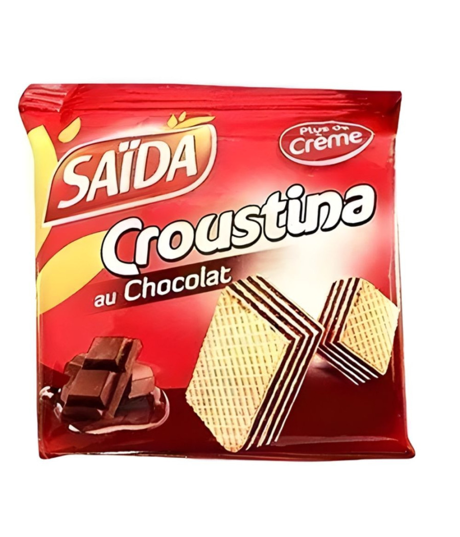 CROUSTINA AU CHOCOLAT SAIDA 33G CROUSTINA AU CHOCOLAT SAIDA 33G