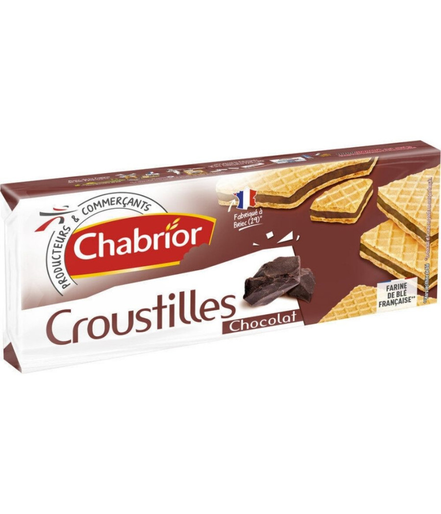 GAUFRETTES CHOCOLAT CHABRIOR 110G GAUFRETTES CHOCOLAT CHABRIOR 110G