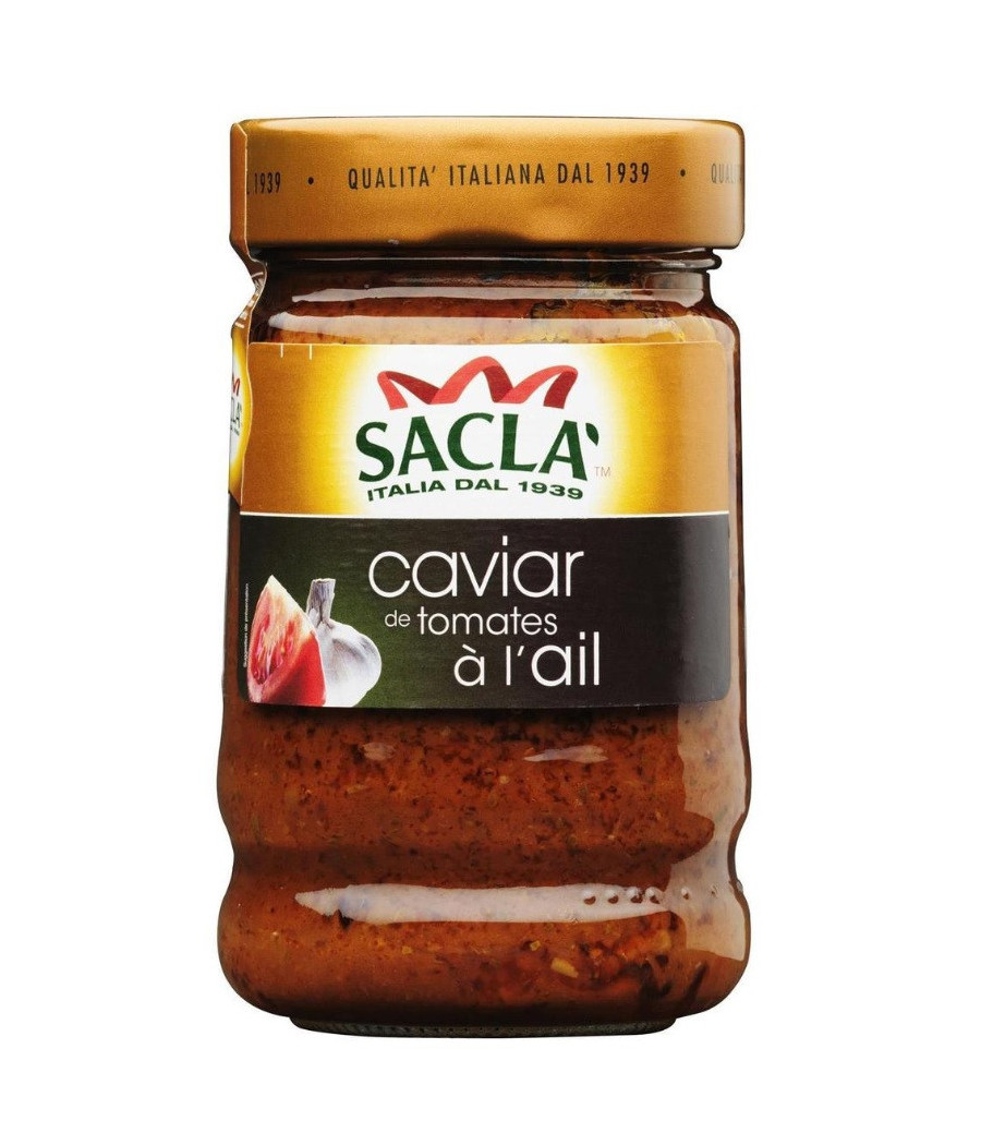 CAVIAR DE TOMATES A L\'AIL 190G CAVIAR DE TOMATES A L\'AIL 190G