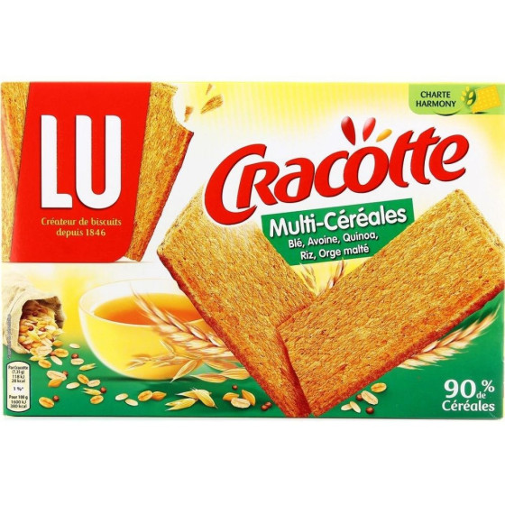CRACOTTES MULTI-CEREALES LU 250G