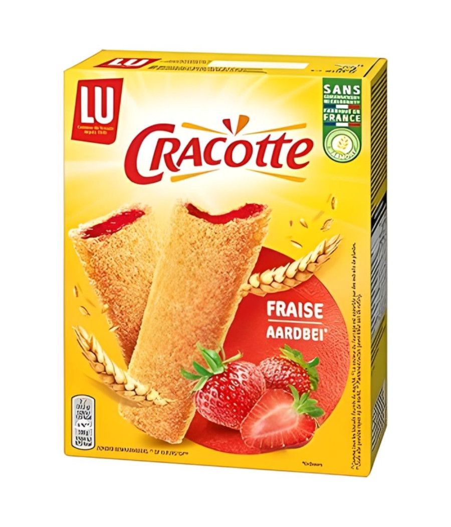 CRACOTTE FRAISE LU 200G CRACOTTE FRAISE LU 200G