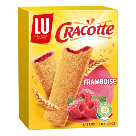 CRACOTTE FRAMBOISE LU 200G
