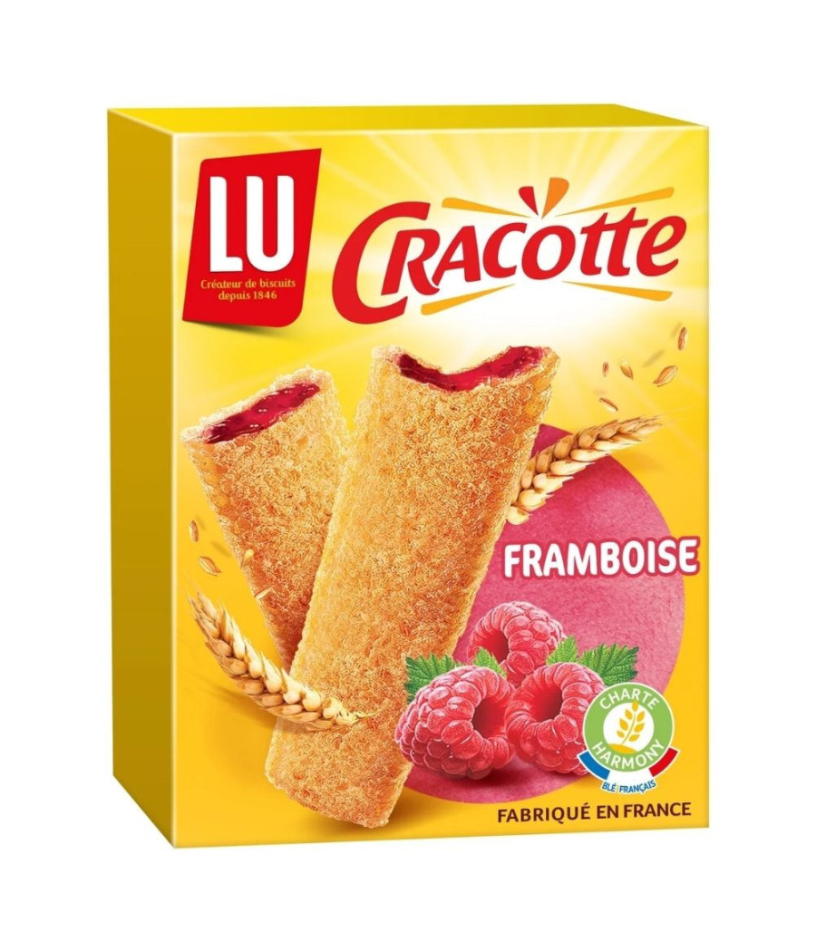 CRACOTTE FRAMBOISE LU 200G CRACOTTE FRAMBOISE LU 200G