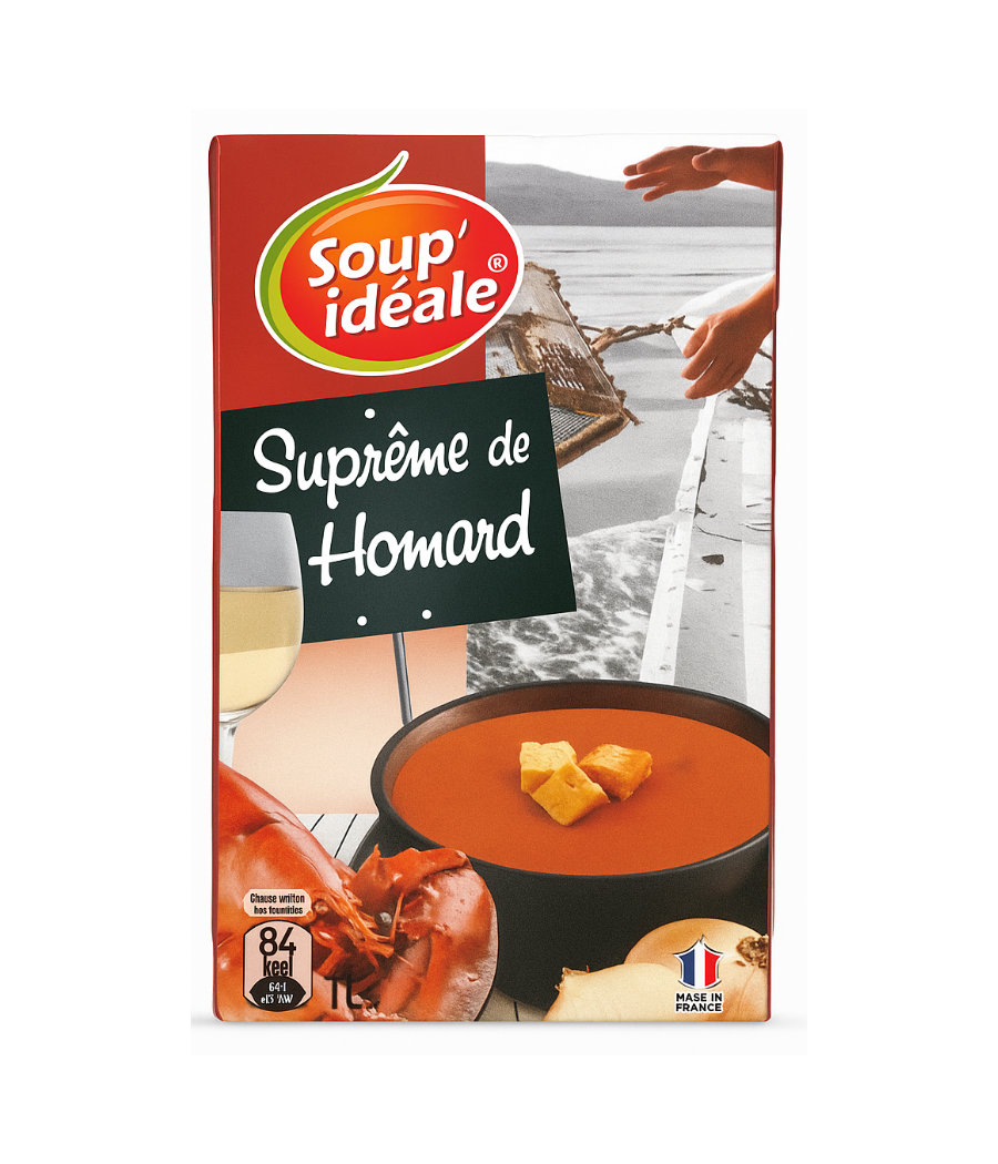 SOUP SOUP'IDEALE SUPREME DE HOMARD SOUP SOUP'IDEALE SUPREME DE HOMARD
