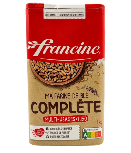 FARINE DE BLE COMPLETE - T150 1 KG