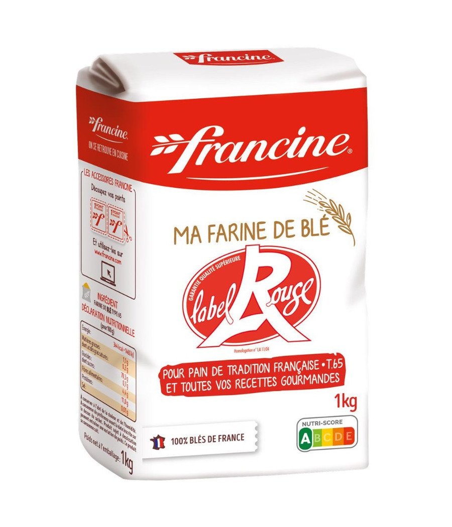 FARINE DE BLE T65 1 KG FARINE DE BLE T65 1 KG