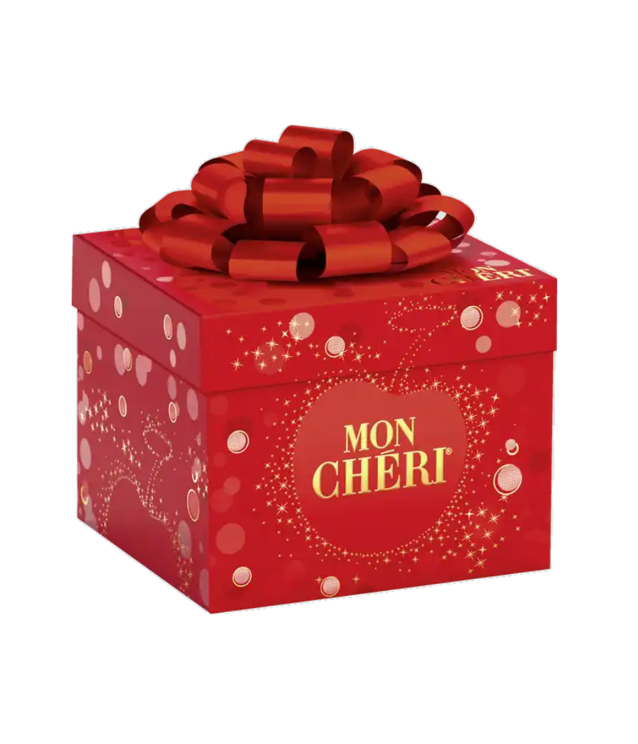BONBONS DE CHOCOLAT NOIR   LIQUEUR CERISE  MON CHERIE FERRERO ROCHER  283G BONBONS DE CHOCOLAT NOIR   LIQUEUR CERISE  MON CHERIE FERRERO ROCHER  283G