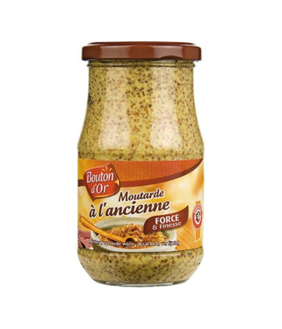 MOUTARDE A L\'ANCIENNE 350 G MOUTARDE A L\'ANCIENNE 350 G