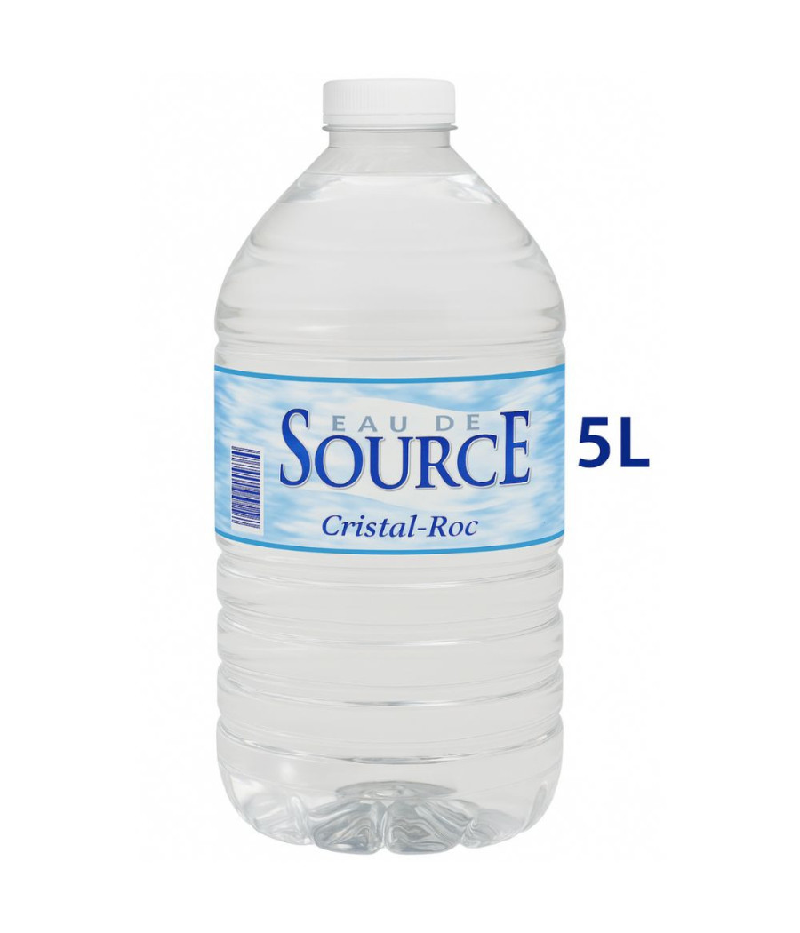 EAU DE SOURCE CRISTAL-ROC 5L EAU DE SOURCE CRISTAL-ROC 5L
