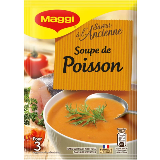 SOUPE MAGGI DE POISSONS 78G