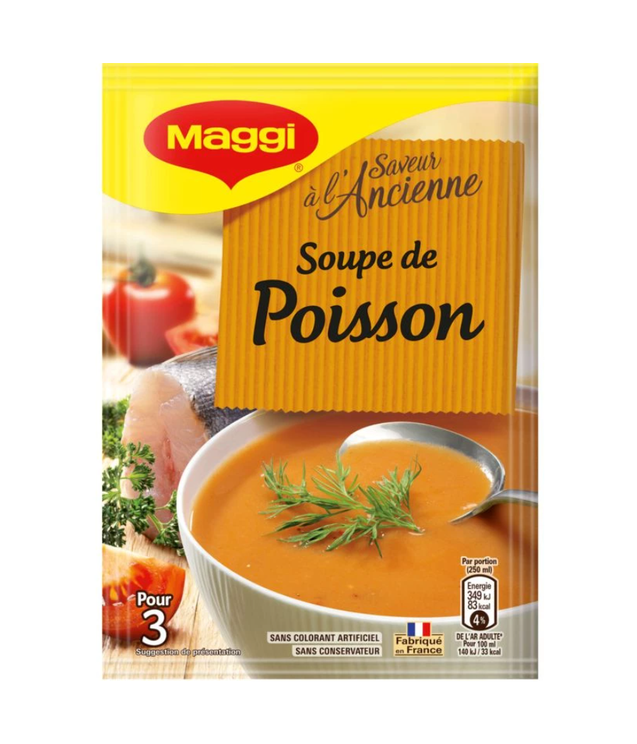 SOUPE MAGGI DE POISSONS 78G SOUPE MAGGI DE POISSONS 78G