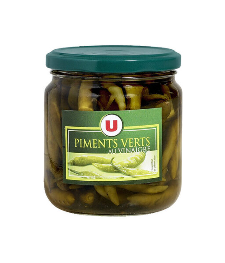 PIMENTS AUCHAN  MINI PIMENTS VERTS 270G (140G EGOUTTE) PIMENTS AUCHAN  MINI PIMENTS VERTS 270G (140G EGOUTTE)