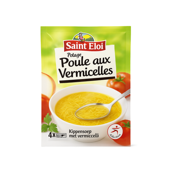 ST ELOI POTAGE POULE AUX VERMICELLES  58G