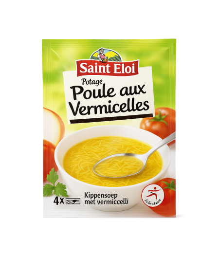 ST ELOI POTAGE POULE AUX VERMICELLES  58G