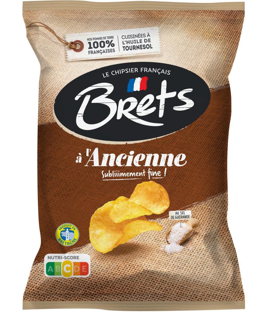 CHIPS A L\'ANCIENNE SEL DE GUERANDE BRETS 125G CHIPS A L\'ANCIENNE SEL DE GUERANDE BRETS 125G