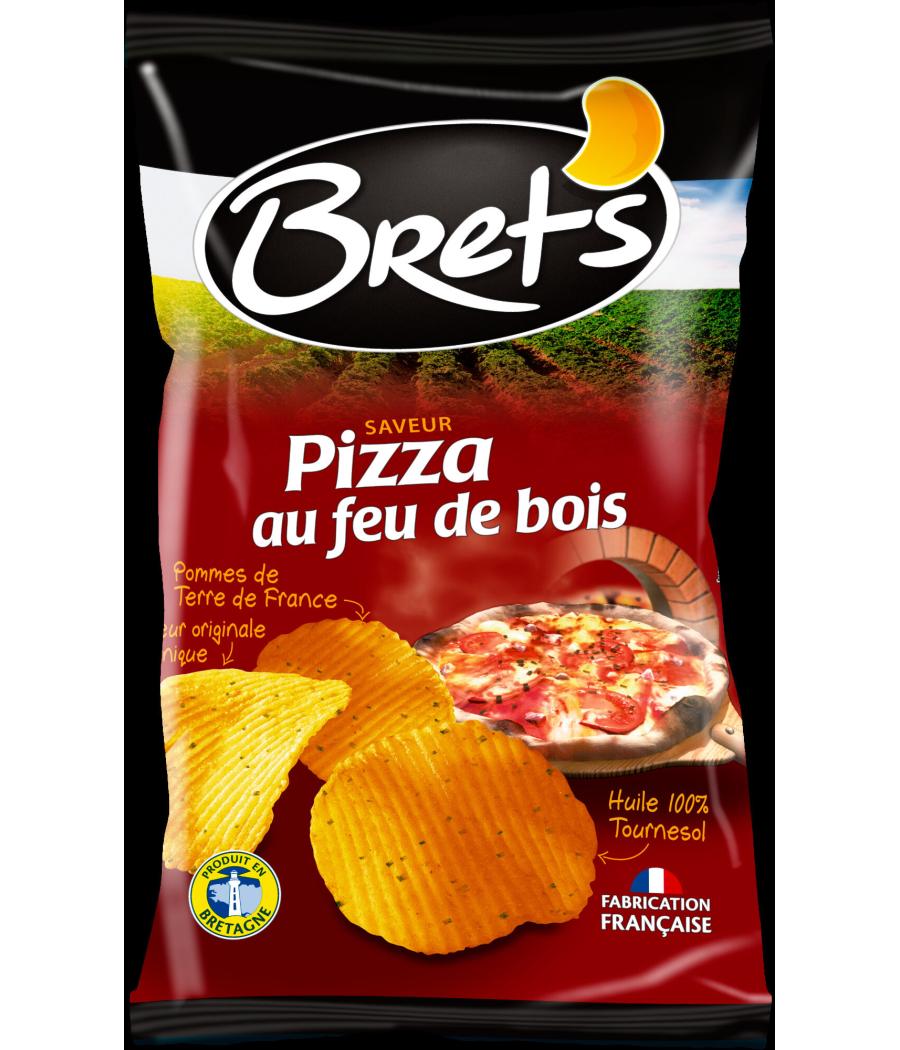 CHIPS SAVEUR PIZZA AU FEU DE BOIS BRETS 125G CHIPS SAVEUR PIZZA AU FEU DE BOIS BRETS 125G
