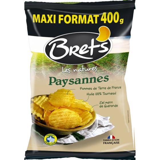 CHIPS NATURES PAYSANNES BRETS 400G