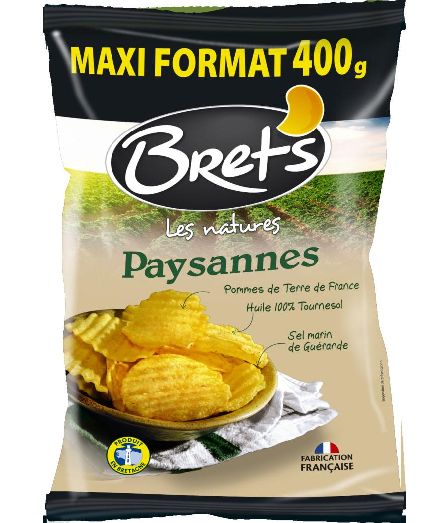 CHIPS NATURES PAYSANNES BRETS 400G CHIPS NATURES PAYSANNES BRETS 400G