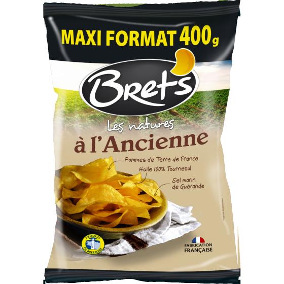 CHIPS NATURES A L'ANCIENNE BRETS 400G