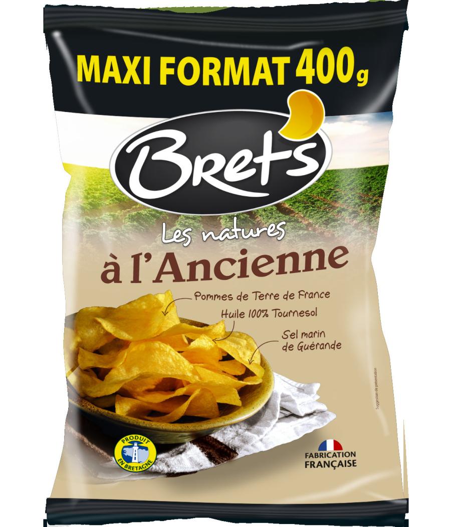 CHIPS NATURES A L'ANCIENNE BRETS 400G CHIPS NATURES A L'ANCIENNE BRETS 400G