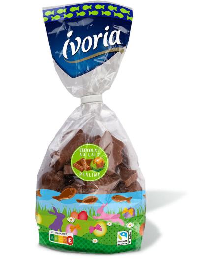 PRALINE CHOCOLAT AU LAIT IVORIA 200G