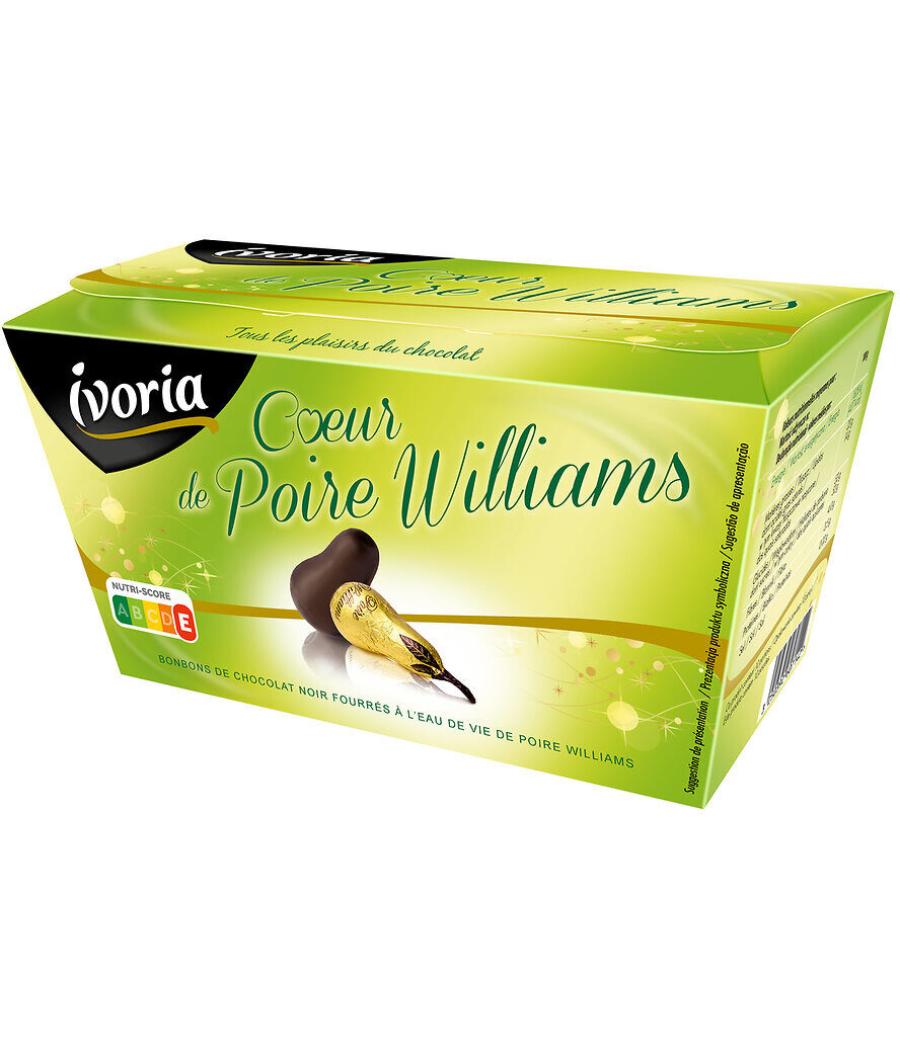 BALLOTIN COEUR DE POIRE WILLIAMS IVORIA   200G BALLOTIN COEUR DE POIRE WILLIAMS IVORIA   200G