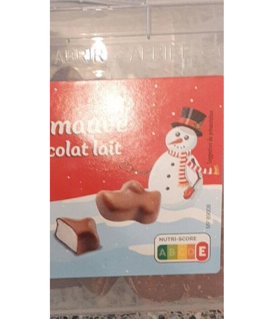 GUIMAUVES CHOCOLAT AU LAIT NOEL IVORIA 1KG GUIMAUVES CHOCOLAT AU LAIT NOEL IVORIA 1KG