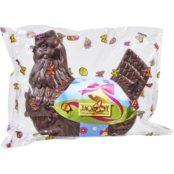 CHOCOLAT DE PACQUES  AU LAIT MOULAGE POULE JACQUOT 185G