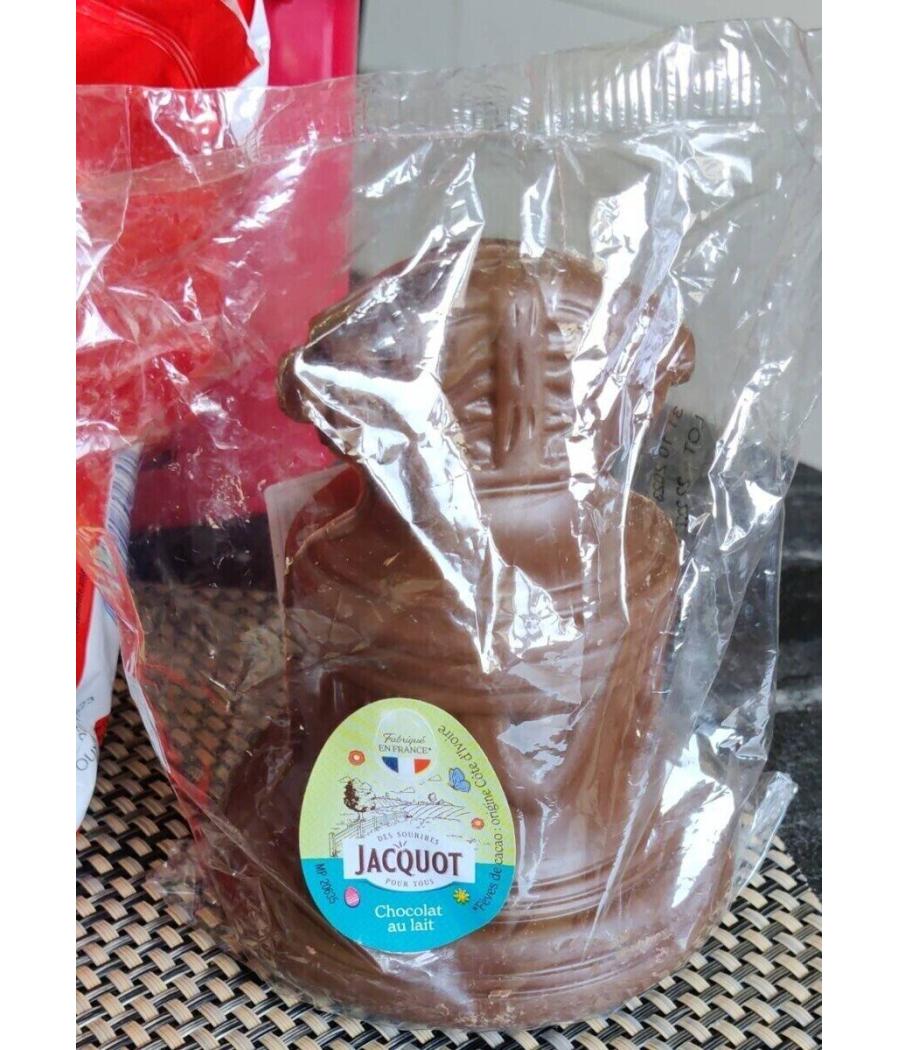 CLOCHE CHOCOLAT AU LAIT JACQUOT  125G CLOCHE CHOCOLAT AU LAIT JACQUOT  125G