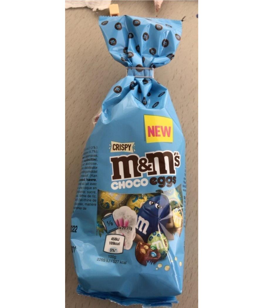 OEUFS CHOCOLAT  CRISPY MMS  187G OEUFS CHOCOLAT  CRISPY MMS  187G
