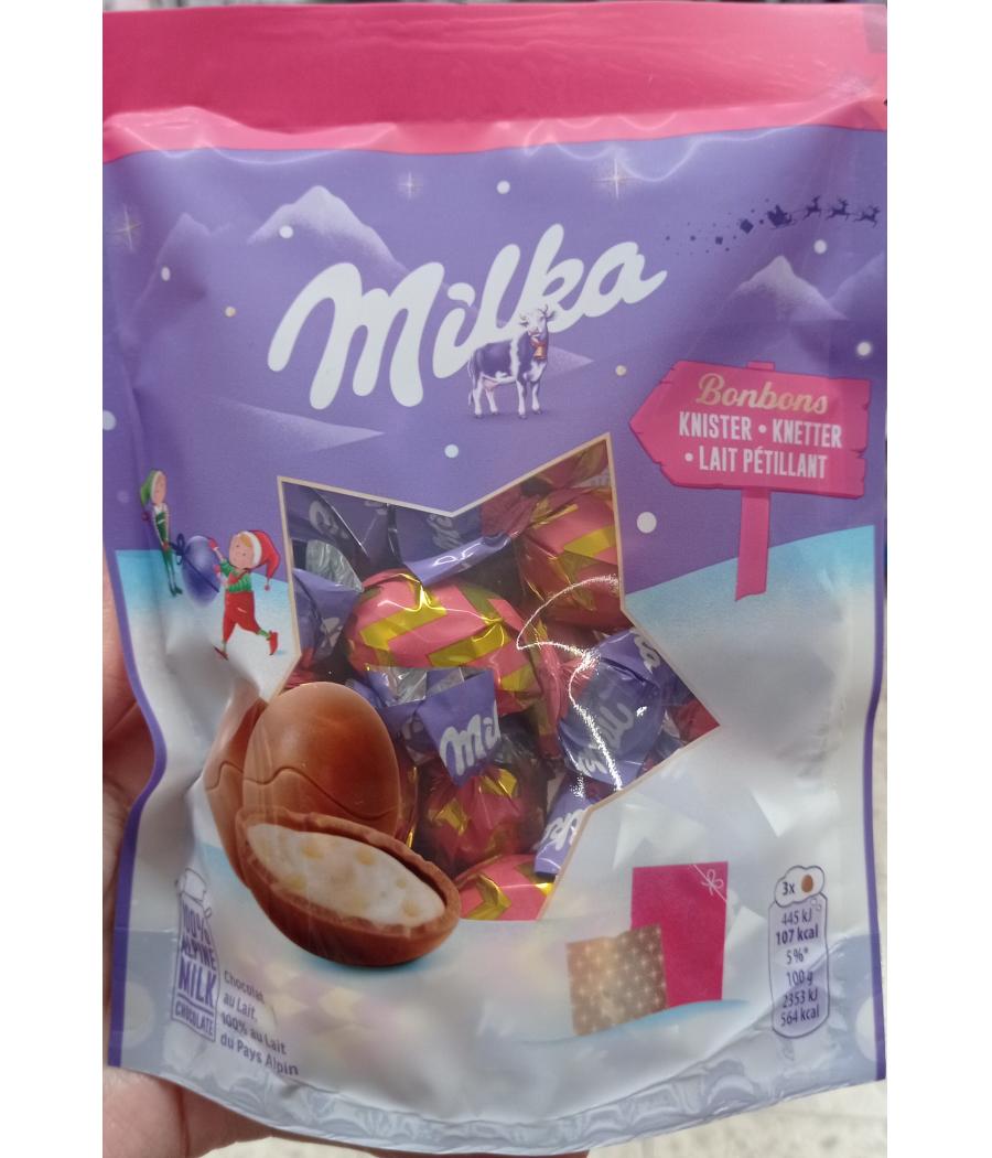 BONBONS CHOCOLAT AU LAIT PETILLANT 86G BONBONS CHOCOLAT AU LAIT PETILLANT 86G