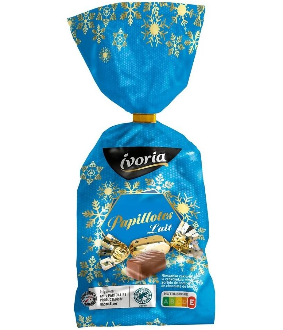 SACHET PAPILLOTES CHOCOLAT AU LAIT - 350G SACHET PAPILLOTES CHOCOLAT AU LAIT - 350G