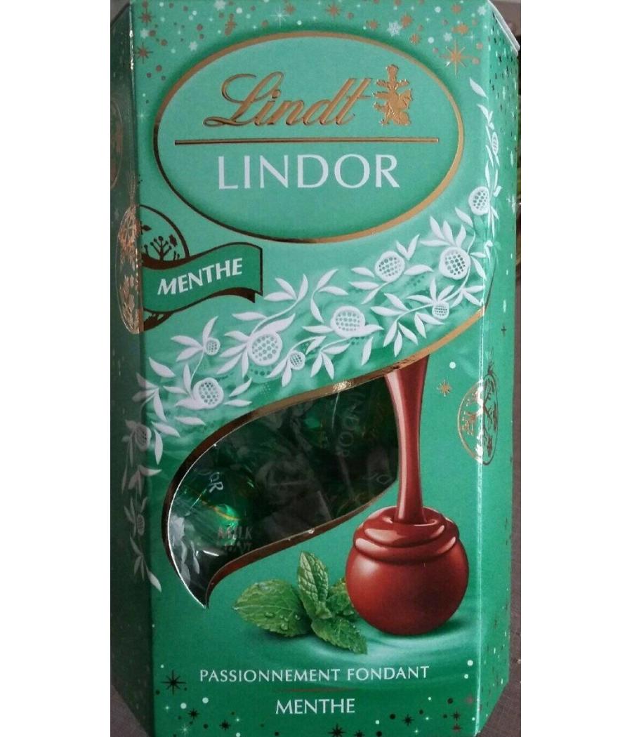 CHOCOLAT LINDOR MENTHE LINDT 200G CHOCOLAT LINDOR MENTHE LINDT 200G