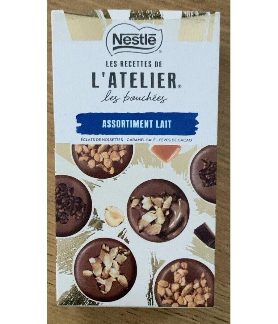 L'ATELIER LES BOUCHEES MIX AU LAIT NESTLE 266G L'ATELIER LES BOUCHEES MIX AU LAIT NESTLE 266G