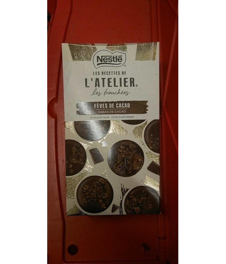 L'ATELIER LES BOUCHEES CHOCOLAT NOIR NESTLE L'ATELIER LES BOUCHEES CHOCOLAT NOIR NESTLE