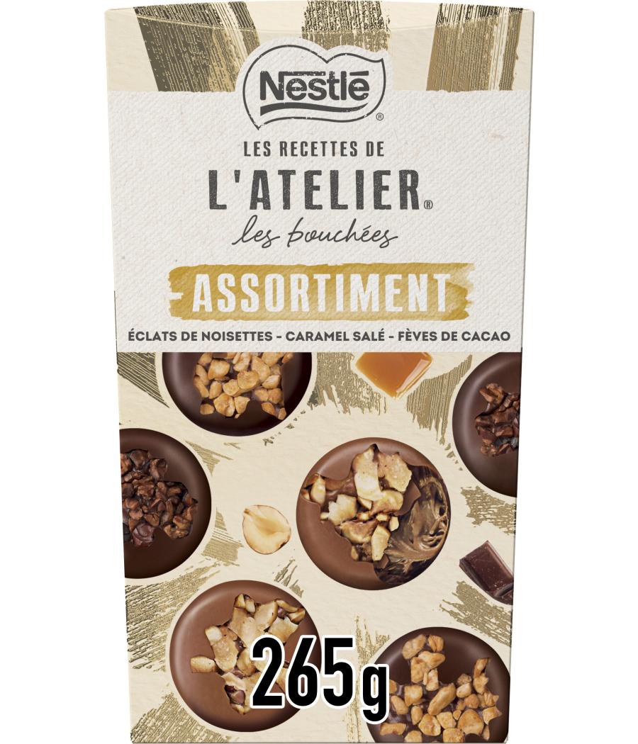 L'ATELIER LES BOUCHEES MIX NESTLE 265G L'ATELIER LES BOUCHEES MIX NESTLE 265G