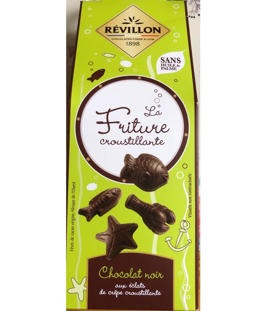LA FRITURE CROUSTILLANTE CHOCOLAT NOIR REVILLON 190G LA FRITURE CROUSTILLANTE CHOCOLAT NOIR REVILLON 190G