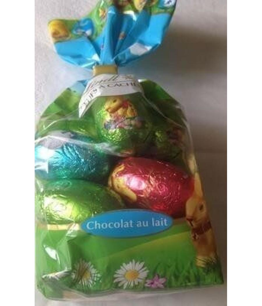 ŒUFS CREUX A CACHER AU LAIT LINDT 120G ŒUFS CREUX A CACHER AU LAIT LINDT 120G