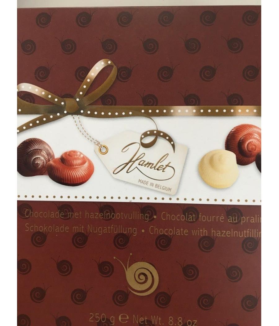 CHOCOLAT FOURRE AU PRALINE 250G CHOCOLAT FOURRE AU PRALINE 250G