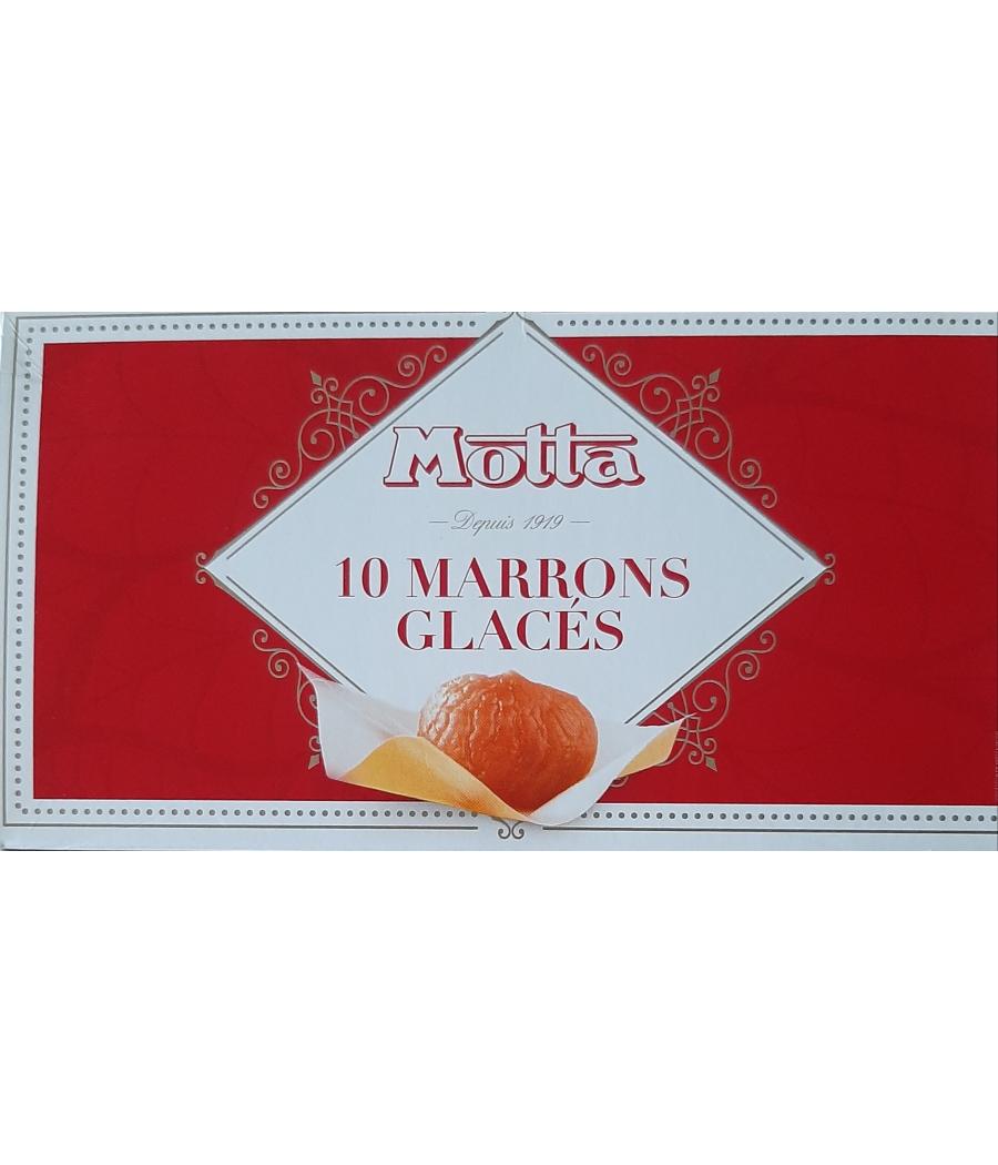SUCRERIE MOTTA 10 MARRONS GLACES  NESTLE 170G SUCRERIE MOTTA 10 MARRONS GLACES  NESTLE 170G