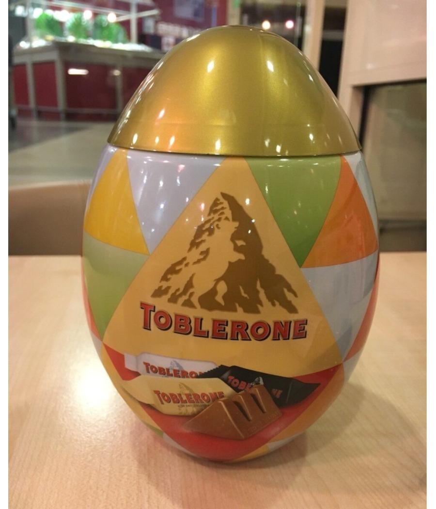 CONFISERIE TOBLERONE OEUFS PLASTIC 192G CONFISERIE TOBLERONE OEUFS PLASTIC 192G